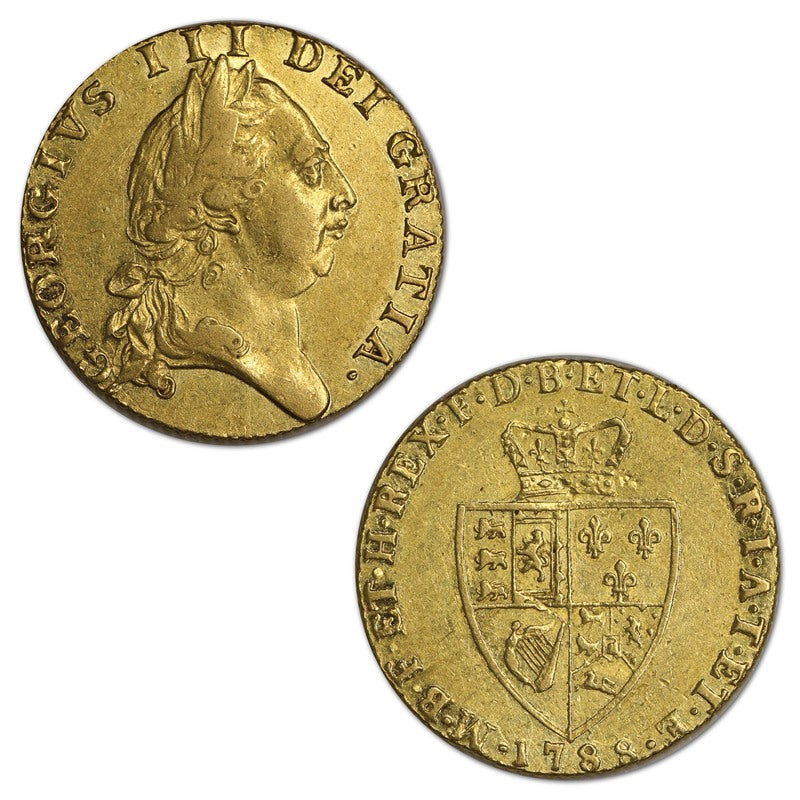 Great Britain 1788 Gold Spade Guinea nEF