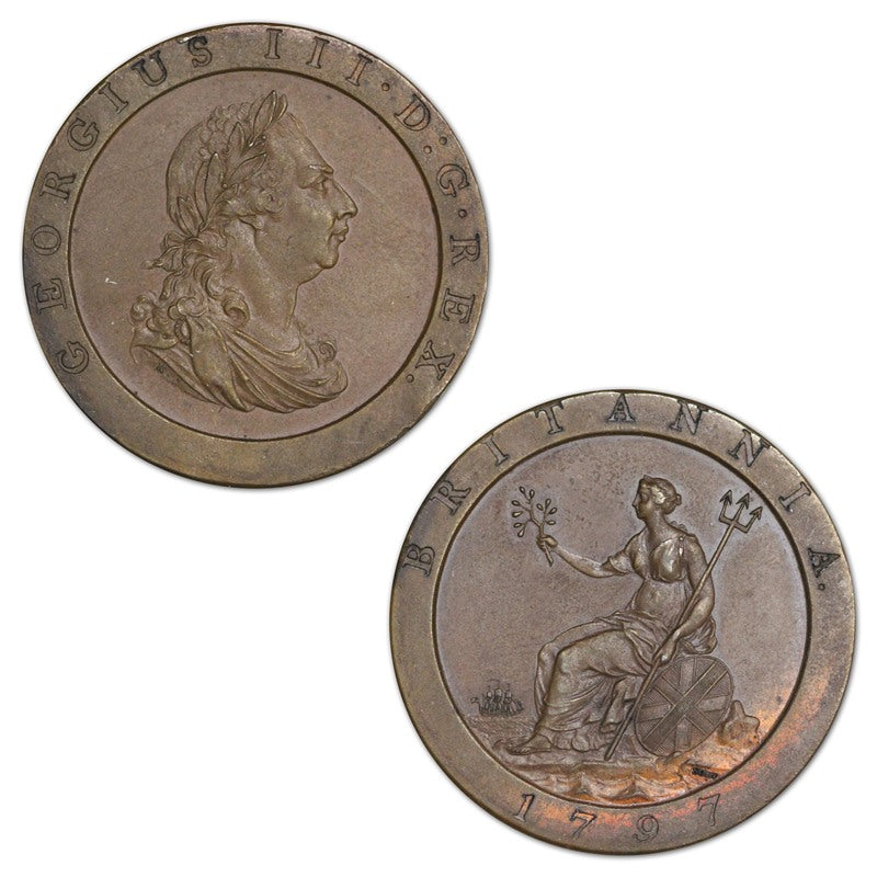 Great Britain 1797 Cartwheel Twopence