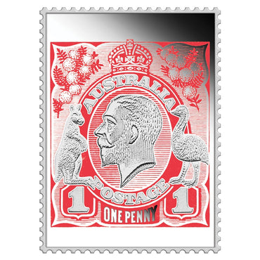 2014 King George V Centenary of Stamps Coin & Stamp