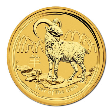 2015 Year of the Goat 1/20oz Gold UNC