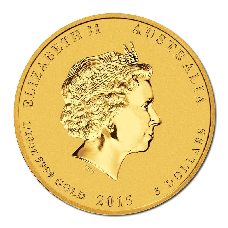 2015 Year of the Goat 1/20oz Gold UNC