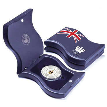 2003 Coronation Golden Jubilee 1oz Silver Proof