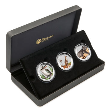 2012 Australian Outback 1/2oz Silver Coloured Coin Collection