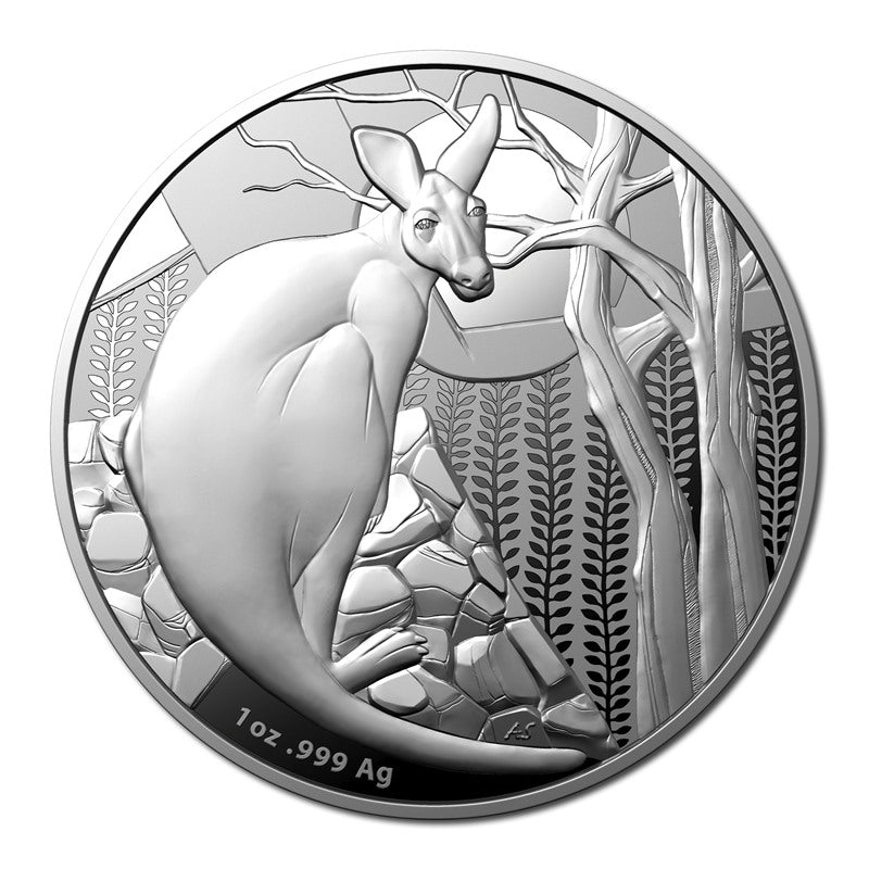 $1 2022 Kangaroo 1oz Silver Proof