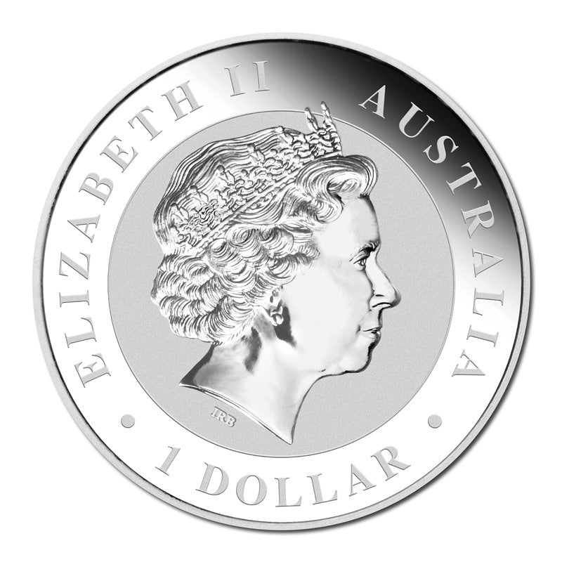 2013 Koala Coloured 1oz Silver Carded