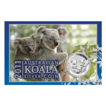 2011 Koala 1oz Silver Carded UNC