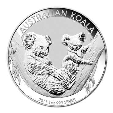 2011 Koala 1oz Silver Carded UNC