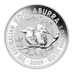 2009 Australian Kookaburra 20th Edition Silver Bullion Set