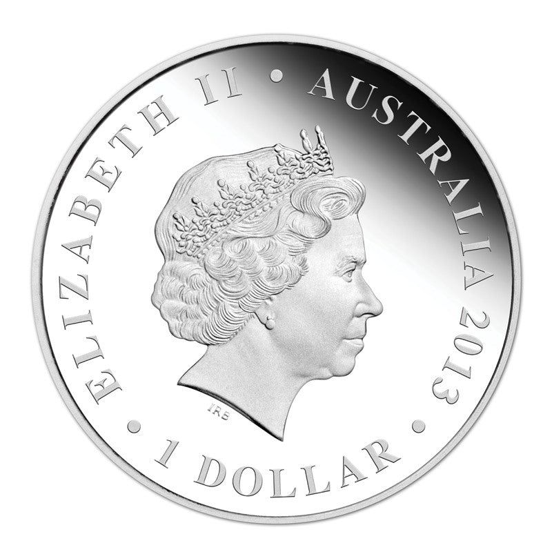 2013 Land Down Under - History/Captain Cook 1oz Silver