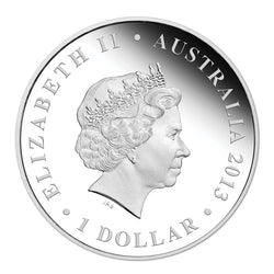 2013 Land Down Under - History/Captain Cook 1oz Silver