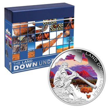 2013 Land Down Under - Culture/Didgeridoo 1oz Silver