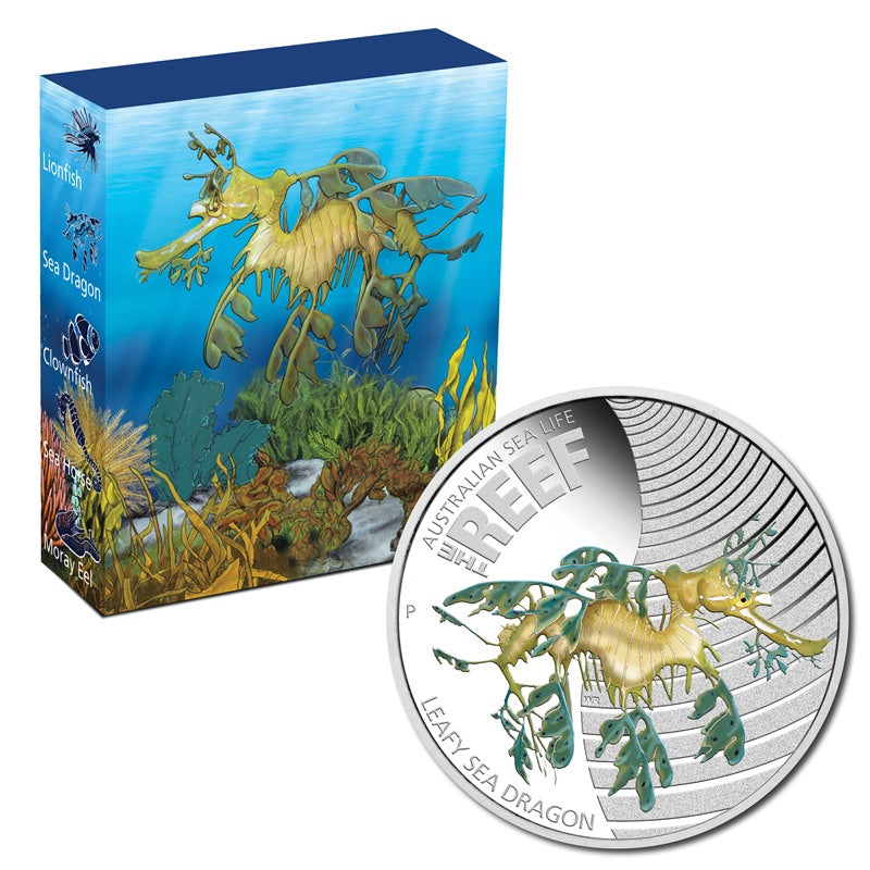 2009 Sealife Series - Leafy Sea Dragon 1/2oz Silver Proof