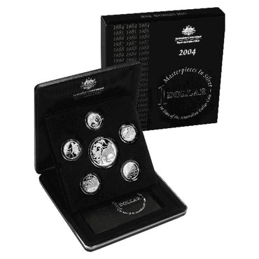 Masterpieces in Silver 2004 20 Years of Australian Dollar