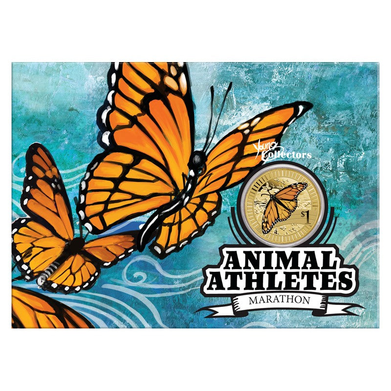 2012 Animal Athletes - Monarch Butterfly $1 UNC