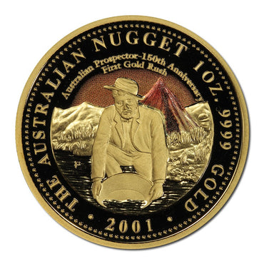 2001 Australian Nugget 1oz Gold Proof