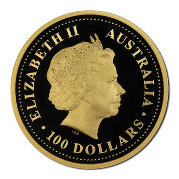 2001 Australian Nugget 1oz Gold Proof