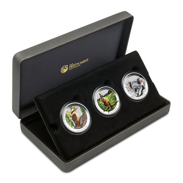 2014 Australian Outback 1/2oz Silver Coloured Coin Collection