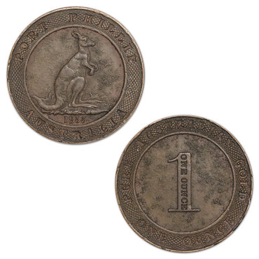 Australia 1853 Port Phillip Pattern 1oz Copper (£4)