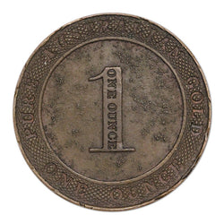 Australia 1853 Port Phillip Pattern 1oz Copper (£4)