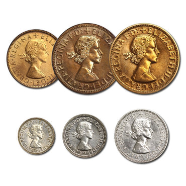 Australia 1955-1963 Complete 55 Coin Proof Set