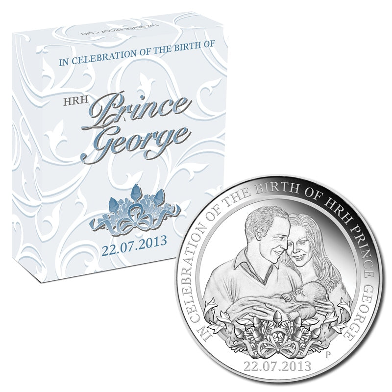 2013 Prince George 1oz Silver Proof