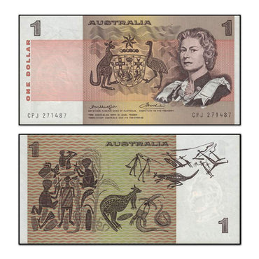 (1976) $1 Knight/Wheeler R.76cl - Side Thread Last Prefix