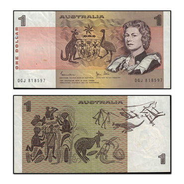 (1982) $1 Johnston/Stone R.78f - DGJ First Prefix