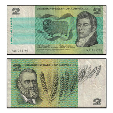 (1966) $2 Coombs/Wilson R.81f - FAA First Prefix