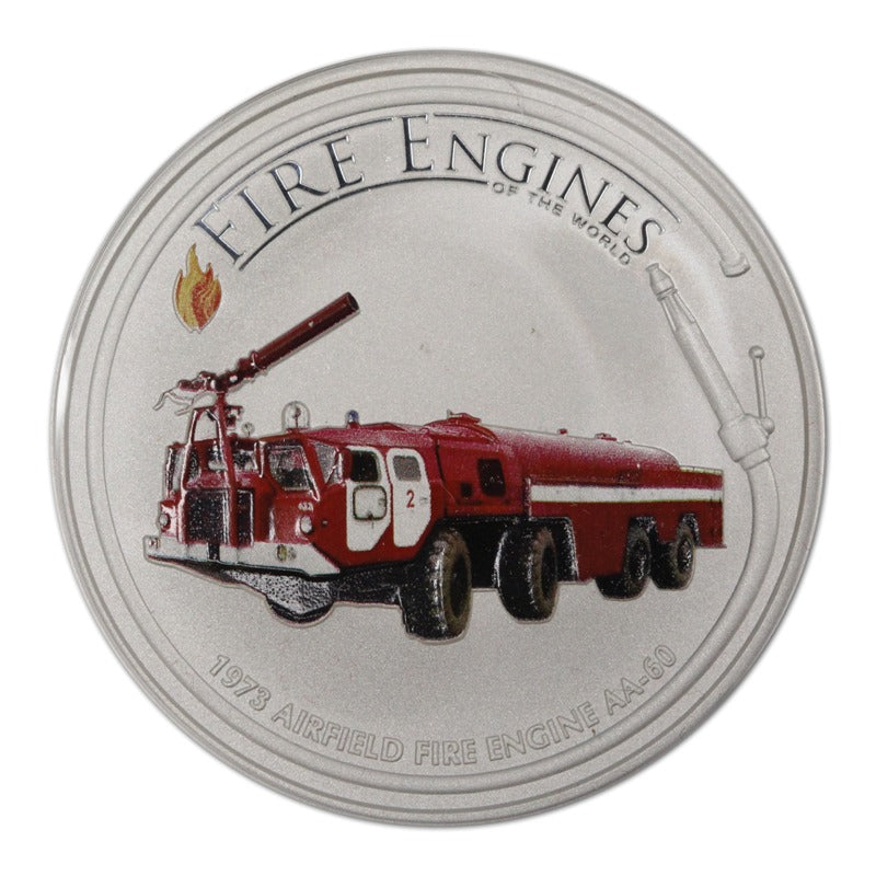 2005 Fire Engines of the World - Russian AA-60 1oz Silver