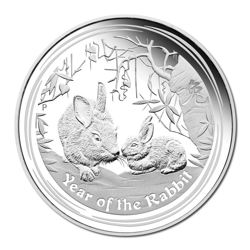 2011 Year of the Rabbit 1oz Silver Proof – M.R.Roberts - Wynyard Coin ...