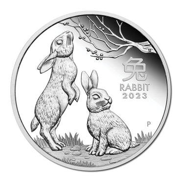 Australia 2023 Year of the Rabbit Silver Proof Coins