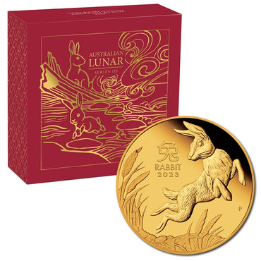 Australia 2023 Year of the Rabbit Gold Proof Coins