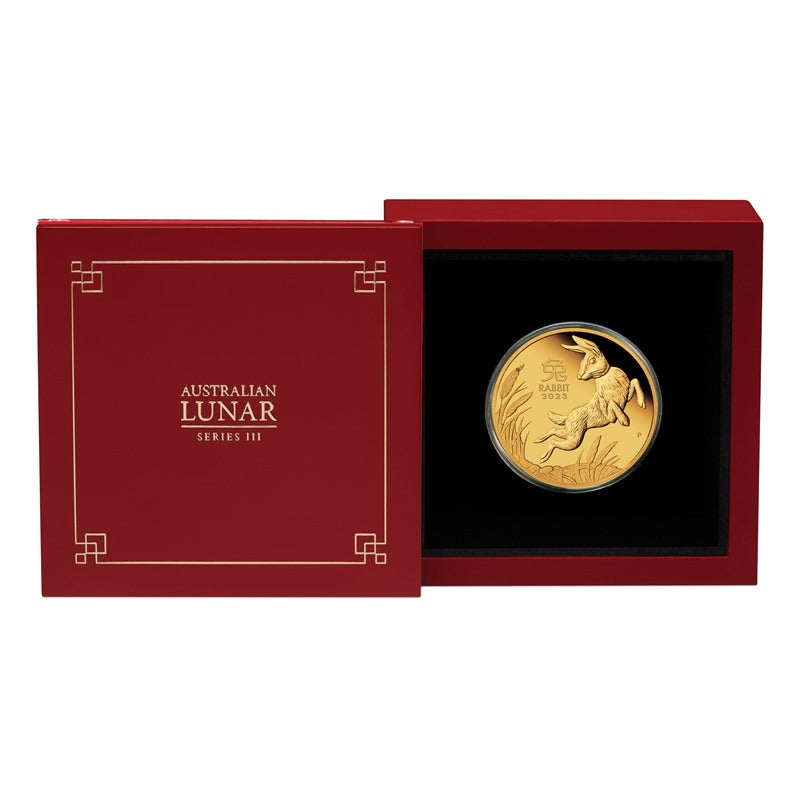 Australia 2023 Year of the Rabbit Gold Proof Coins