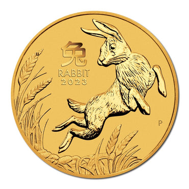 2023 Year of the Rabbit Gold Coins UNC
