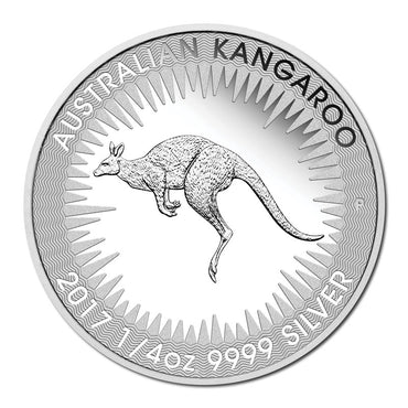 2017 Australian Kangaroo 1/4oz Silver