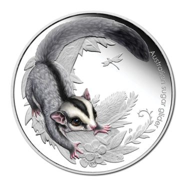 2010 Bush Babies - Sugar Glider 1/2oz Silver Proof