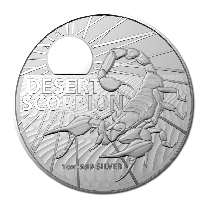 $1 2022 Desert Scorpion 1oz Silver UNC