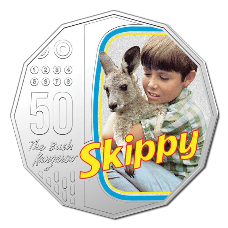 50c 2020 Skippy The Bush Kangaroo UNC