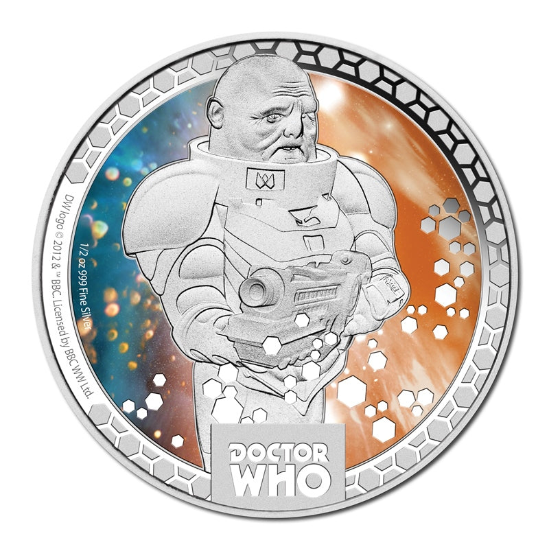 2014 Doctor Who - Sontarans - 1/2oz Silver Proof