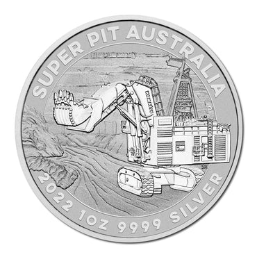 2022 Super Pit 1oz Silver UNC