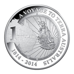 $1 2014 Terra Australis Silver Proof