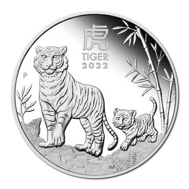 Australia 2022 Year of the Tiger Silver Proof Coins