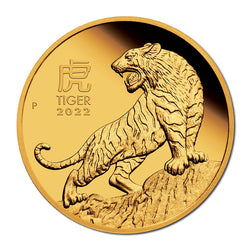 Australia 2022 Year of the Tiger Gold Proof Coins