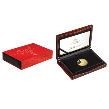 $100 2022 Year of the Tiger 1oz Gold Proof Domed