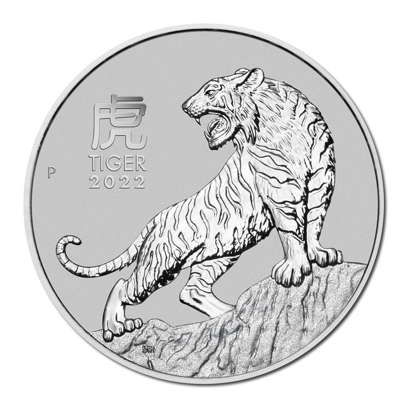 2022 Year of the Tiger Platinum Coin UNC