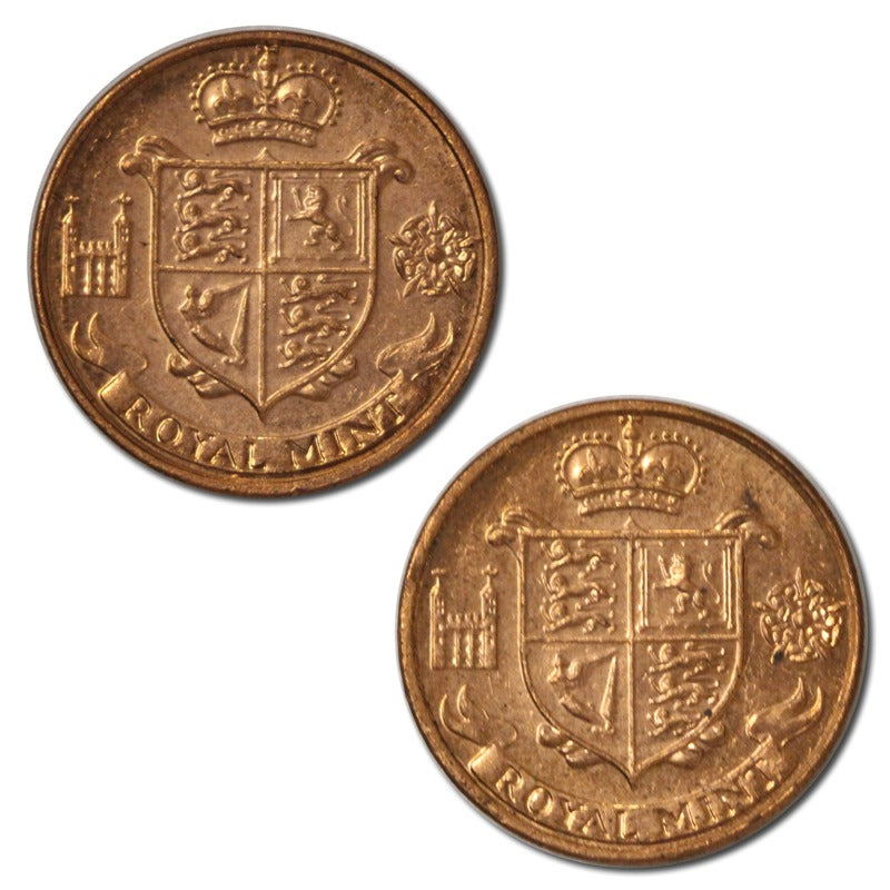 Great Britain c.2000 Royal Mint Pattern 2 Euro Cent B.Unc