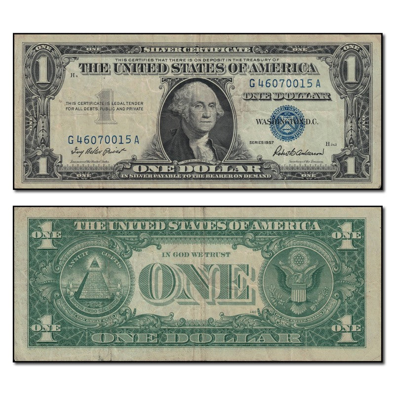 United States Of America (USA) 1957 1 Dollar nVF-VF