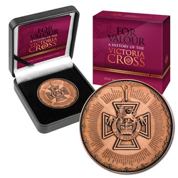 $10 2014 Victoria Cross Antique Copper Coin