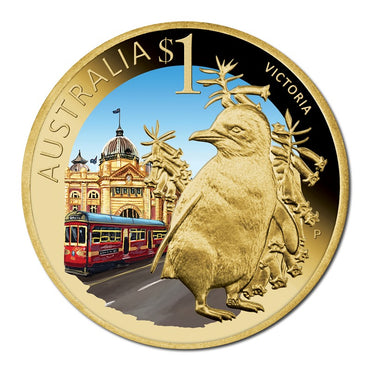 2009 Celebrate Australia - Victoria $1 UNC