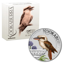 2022 Kookaburra WMF Berlin 1oz Silver Coloured